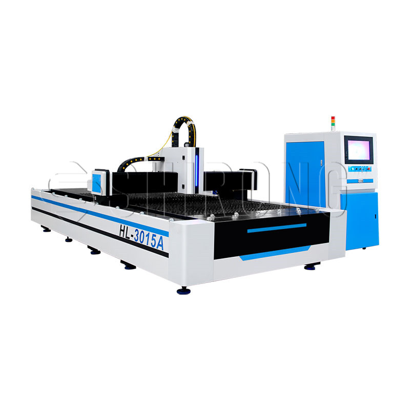 Double drive fiber laser cutting machine